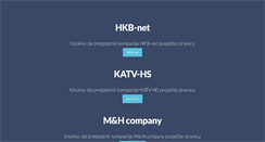Desktop Screenshot of hs-hkb.ba